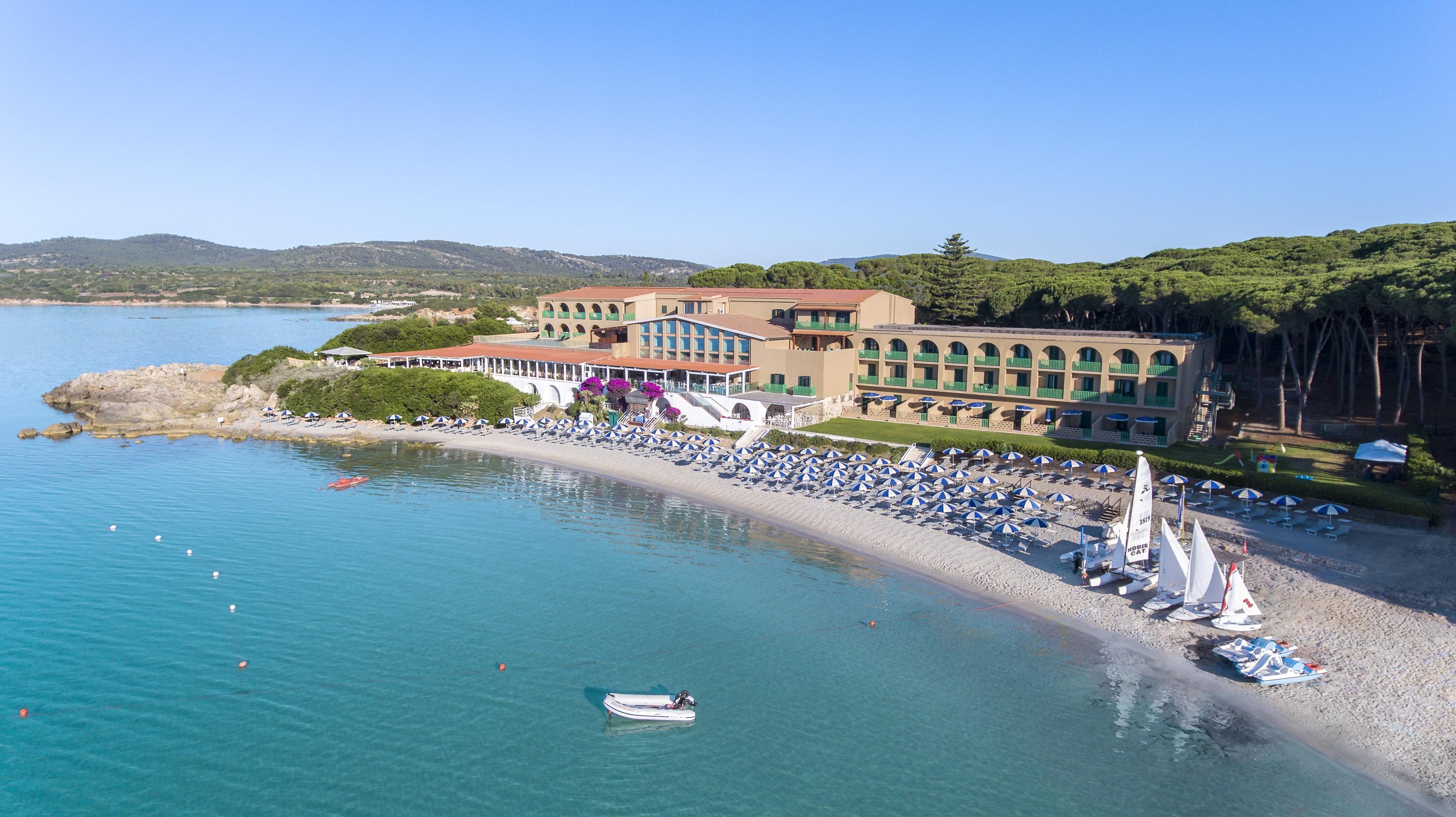 Hotel Dei Pini Fertilia Bagian luar foto
